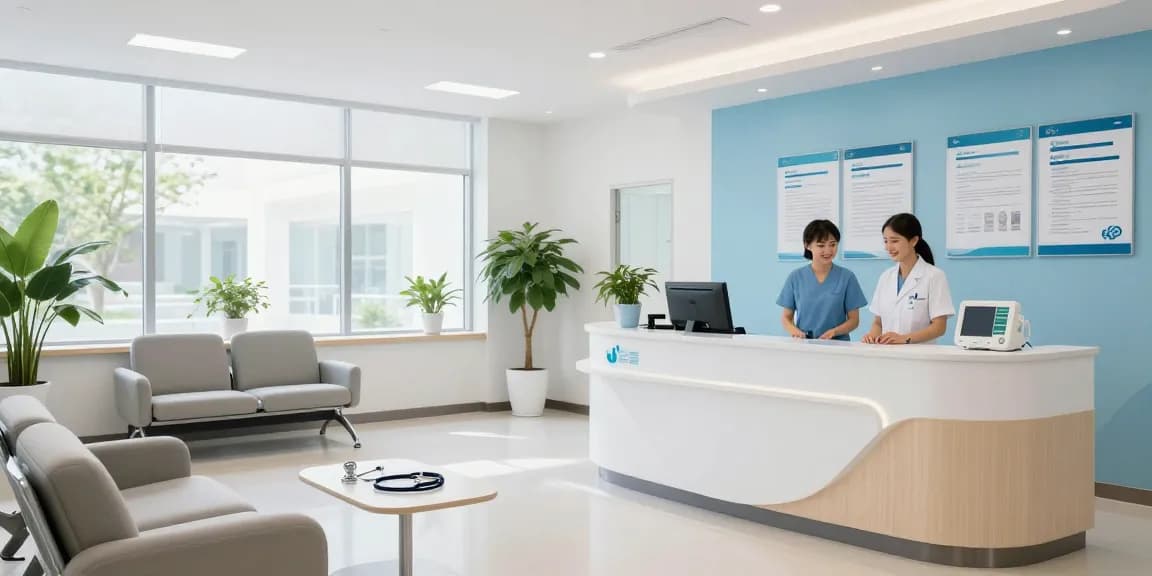 Hair transplant Istanbul cost at a modern healthcare clinic with a welcoming environment and professional medical services.