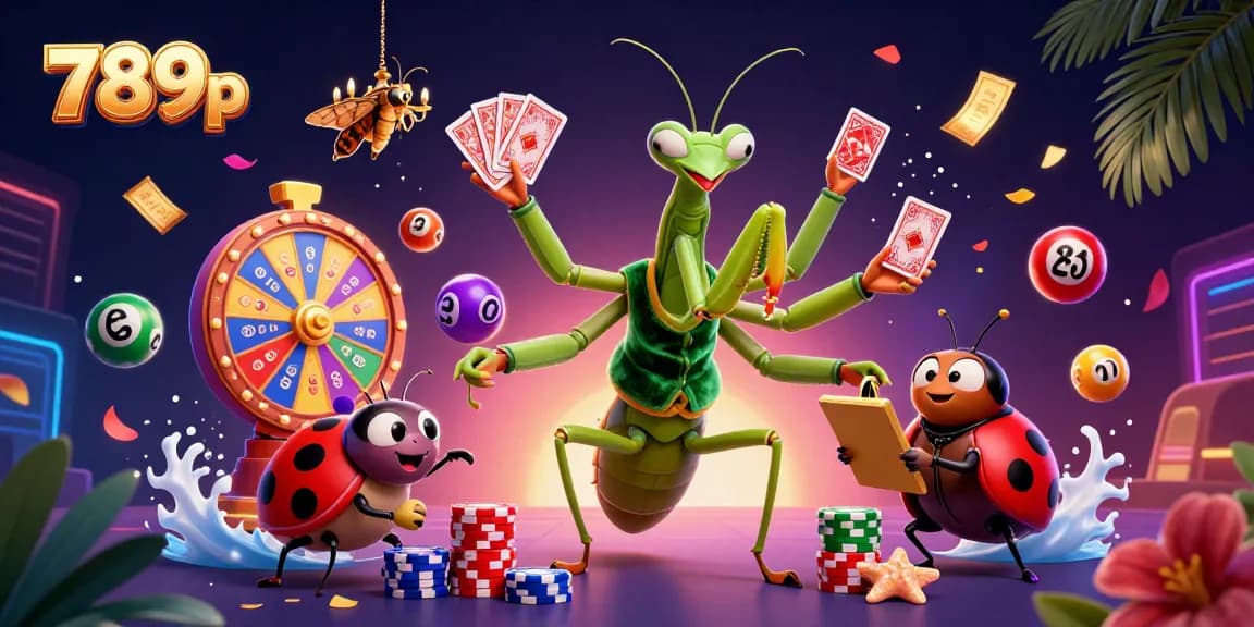 Engage with thrilling gameplay at 789p - vibrant casino illustration showcasing action-packed elements.
