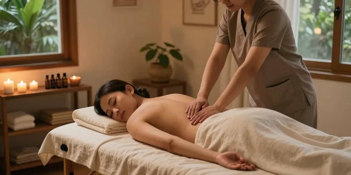 Experience premium 광명출장안마 in a serene home setting with expert massage techniques.