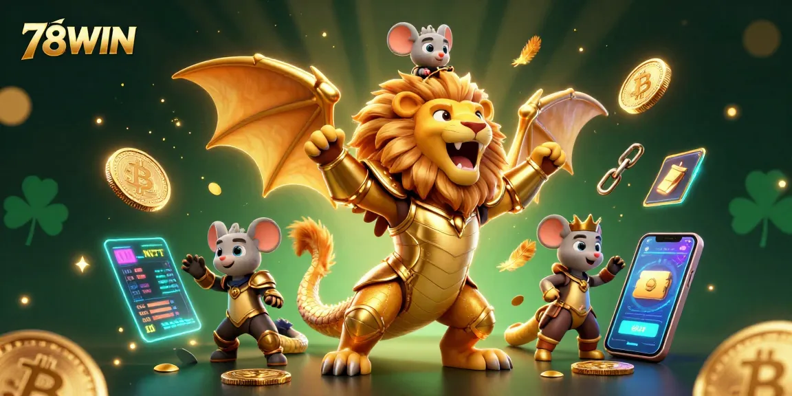 Engage in thrilling gameplay with 78WIN's vibrant slot experiences featuring unique characters.