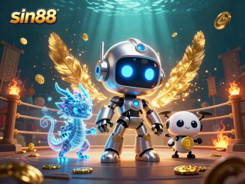 Experience thrilling action at sin88 with a vibrant cyberpunk casino scene featuring engaging gaming elements.