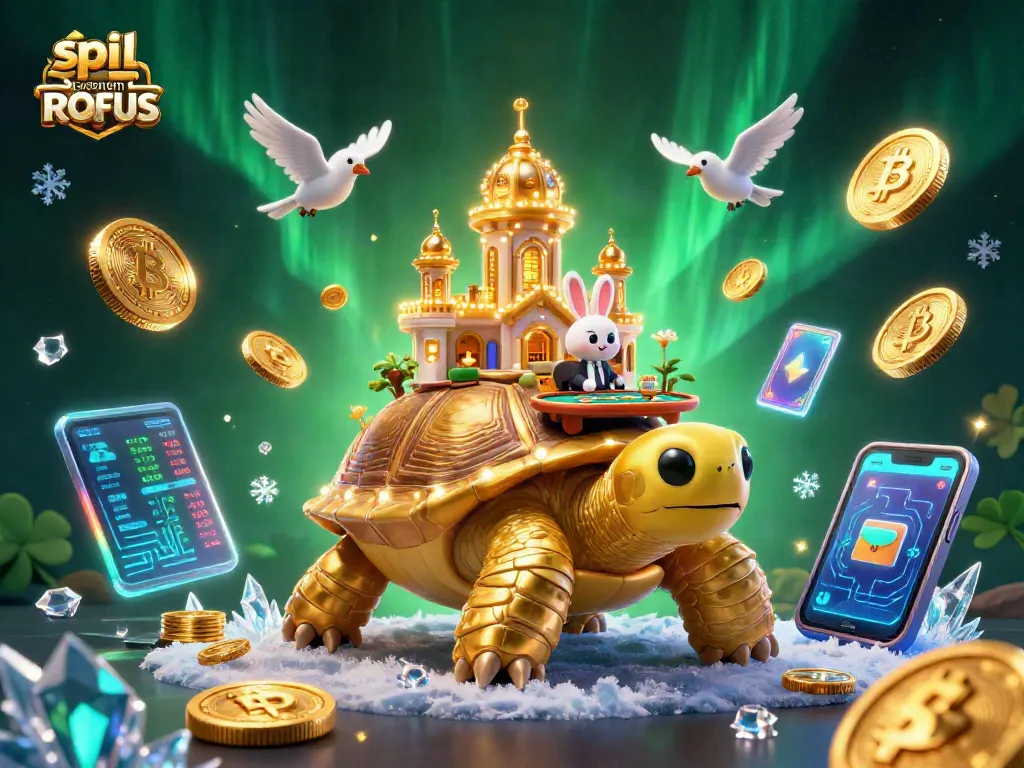Play and win at spil casino uden om ROFUS in an exciting 3D digital casino scene.