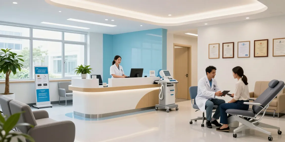 Hair transplant Istanbul consultation in a welcoming medical clinic with patient care focus.