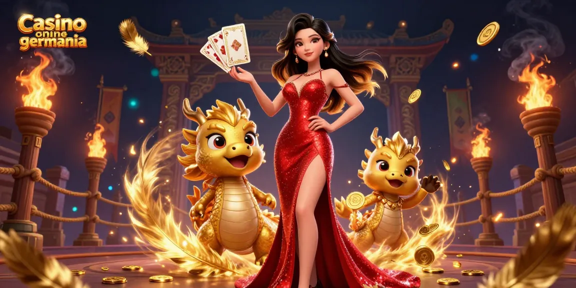 Experience the excitement of Casino online germania with stunning visuals of a dynamic 3D casino scene.