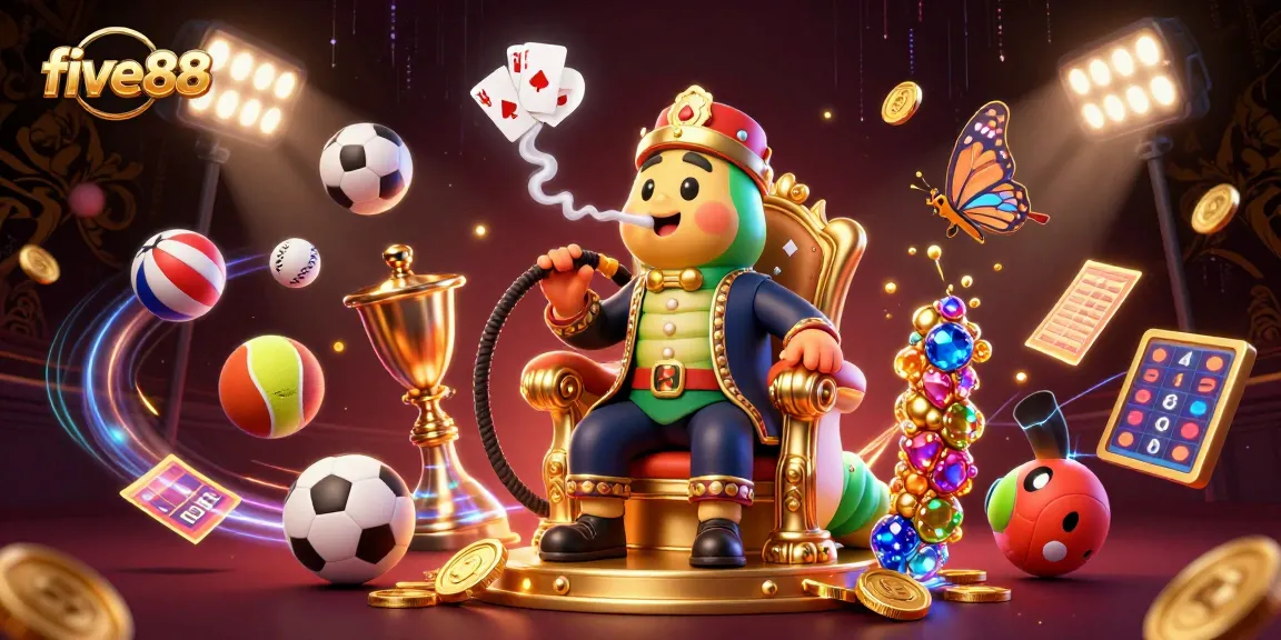 Experience the vibrant energy of five88 as the hookah-master dazzles with poker hands.