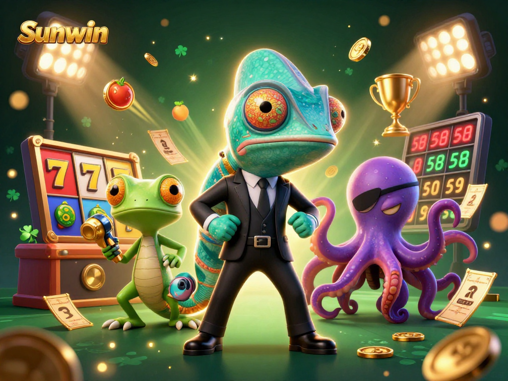 Join Sunwin for thrilling online gaming adventures with dynamic characters and immersive casino elements.