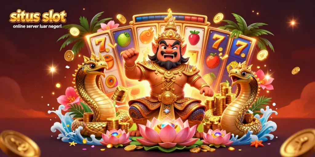 Menangkan permainan situs slot online server luar negeri dengan jackpot cerah dan elemen slot menarik.