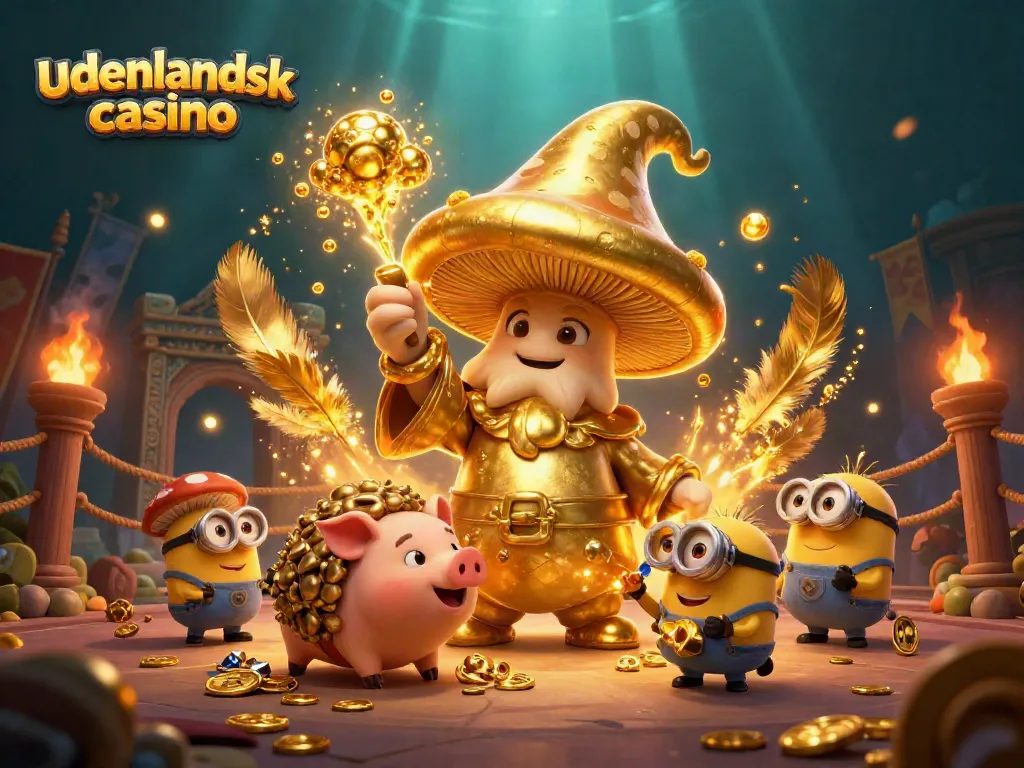 Engage with the enchanting world of udenlandsk casino featuring magical characters and dynamic casino elements.