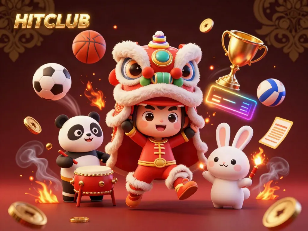 Engage with HITCLUB's thrilling gaming world featuring dynamic characters and vibrant action.