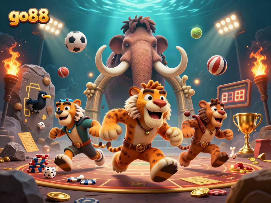 Experience premier gaming at go88, featuring dynamic slots, poker, and lively casino elements in vibrant settings.