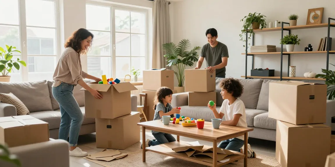 Umzugsunternehmen Schwetzingen hilft Familien beim Umzug und schafft ein einladendes Zuhause.