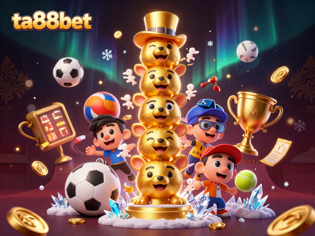 Join the gaming excitement at ta88bet with vibrant casino elements and dynamic sports action!
