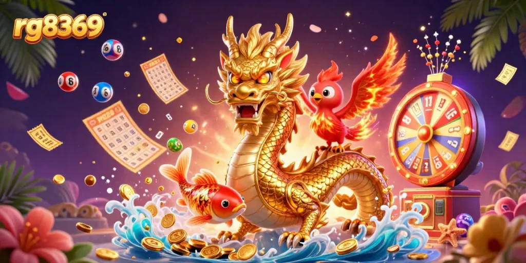 Engage with the exciting rg8369 casino experience, spotlighting vibrant characters, dynamic jackpots, and thrilling gameplay elements.