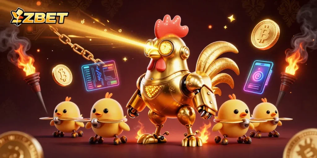 Boost your winnings with ZBET's vibrant casino experience featuring futuristic elements and cryptocurrencies.