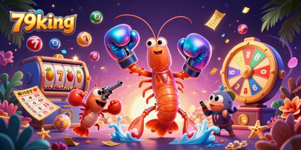 Enjoy thrilling gaming adventures with 79king's vibrant slot reels and captivating characters.
