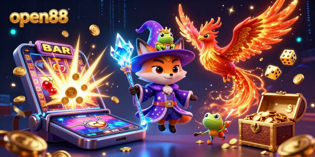 Engage with thrilling open88 casino adventures featuring dynamic gaming elements and enchanting characters.